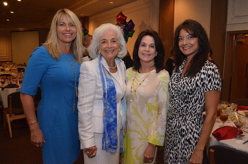 Marilyn Borysek, Graci McGillicuddy, Elaine Crouse and Lucia Branton