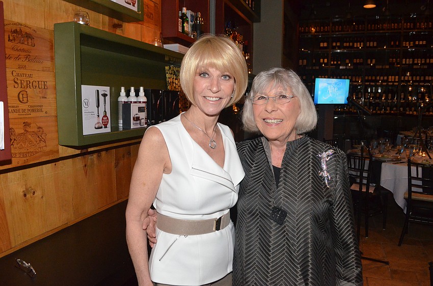 Chairwoman Debbie Haspel and Gerri Aaron