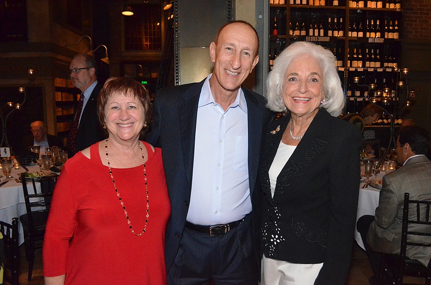 Janet and Bruce Udell with Graci McGillicuddy