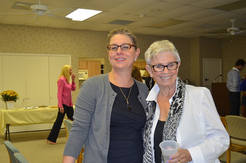 Marie Fikus Baumgartner and Gail Wyer