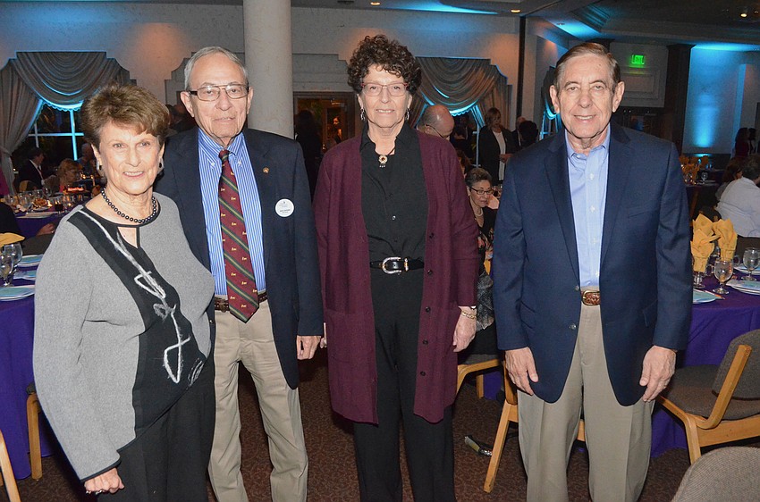 Barbara Adler, Jerry Levinson and Judith and Herbert Gofman