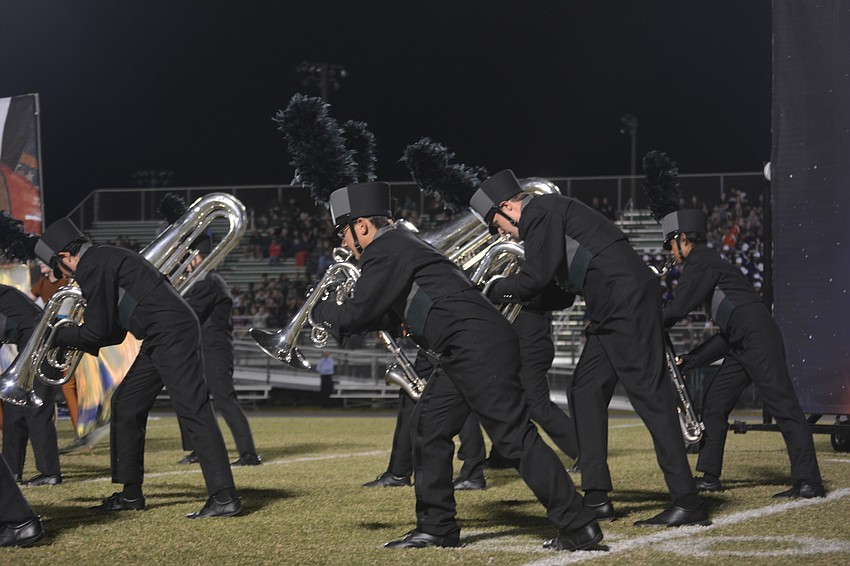 It was another top-five finish for the Mustangs, who have developed into a powerhouse marching band.