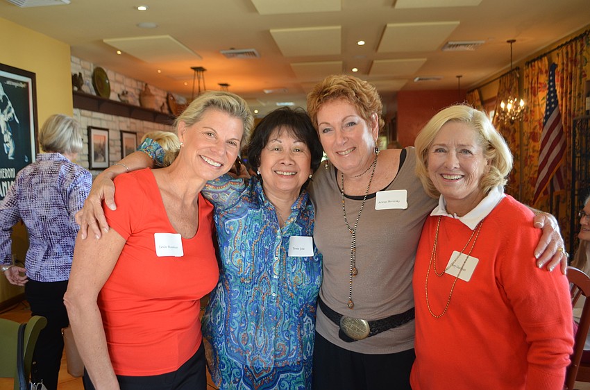 Leslie Housman, Tessie Jose, Arlene Skversky and Terry Guzman