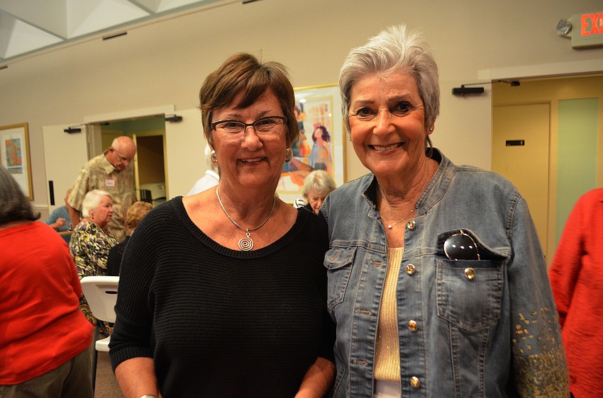 Pat Lundy and Gladys Shapiro