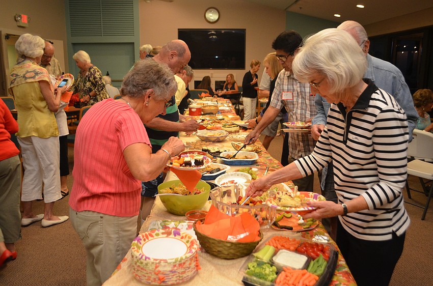 Seaplace members enjoyed a potluck dinner on Nov. 16.