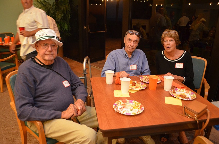 Arnold Simonsen and Paul and Judy Achre