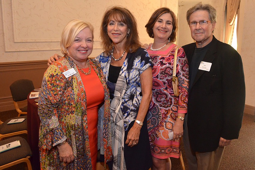 Erin McLeod, Pamela Barton, Marty Katz and Art Mahoney
