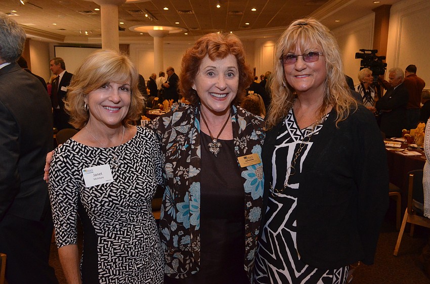 Janet McIntyre, Estelle Crawford and Kristin Elwell