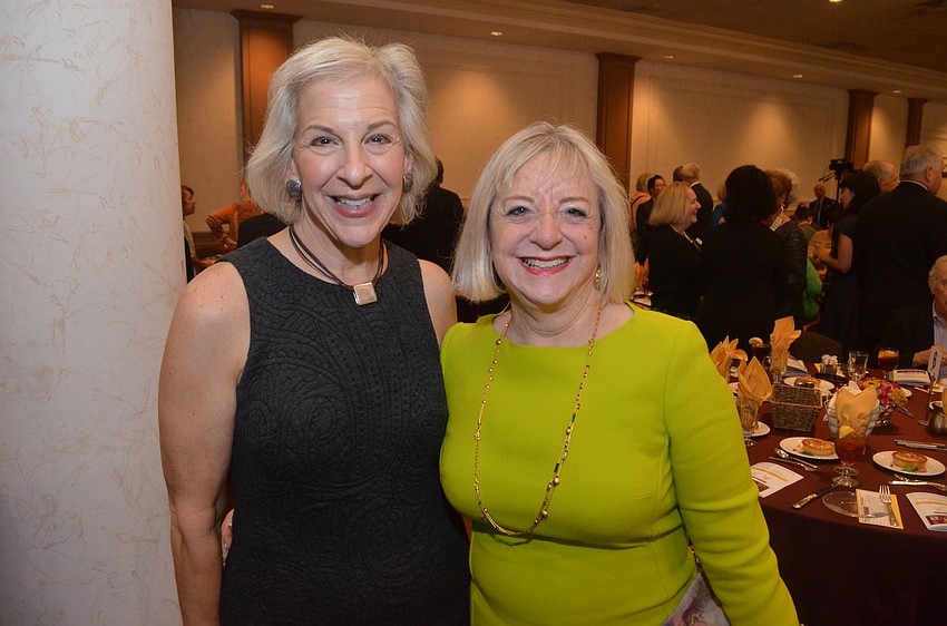 Sue Jacobson and Marian Moss