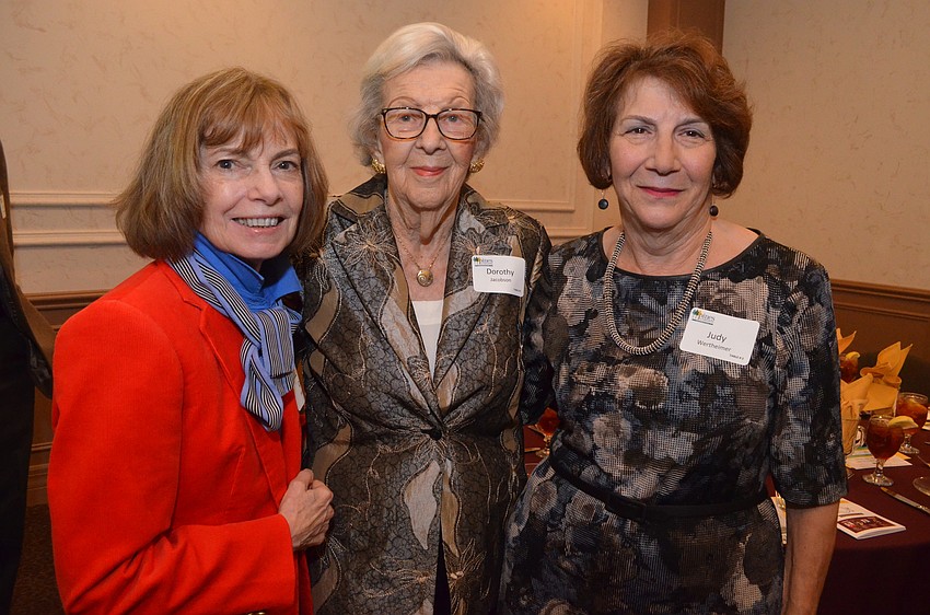 Carol Hamilton, Dorothy Jacobson and Judy Wertheimer
