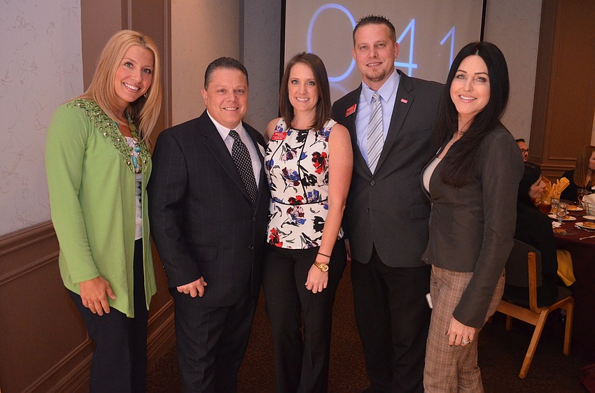 Jennifer Steube, Dominic DiMaio, Jen Rust, Brent Dykstra and Salena Wilhoit