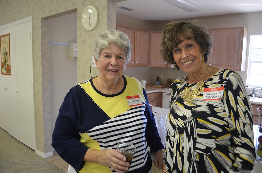 Eileen Hassel and Donna Godfrey