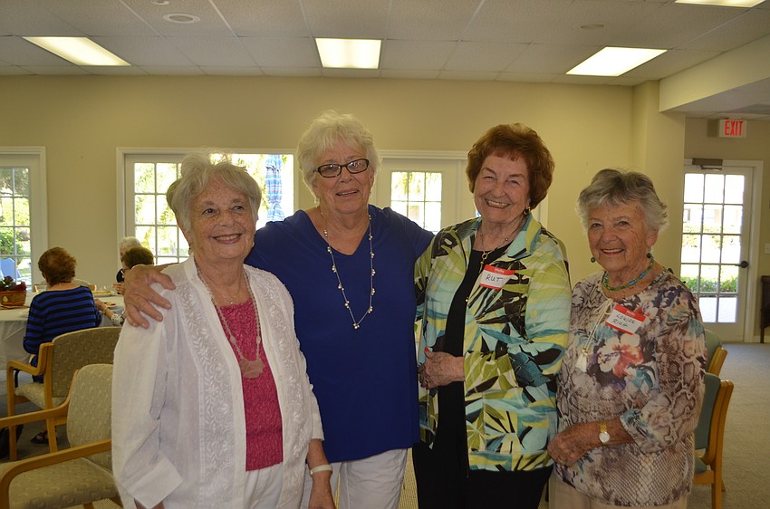 Pat Geraci, Hazel Steskal, Rush Strauss and Louise Rich