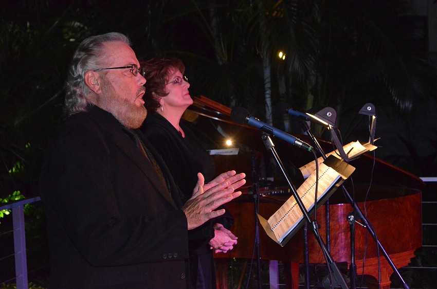 Randolph Locke and Carol Sparrow perform Composer Thomas Pasatieri’s “Cantana for CAN.”