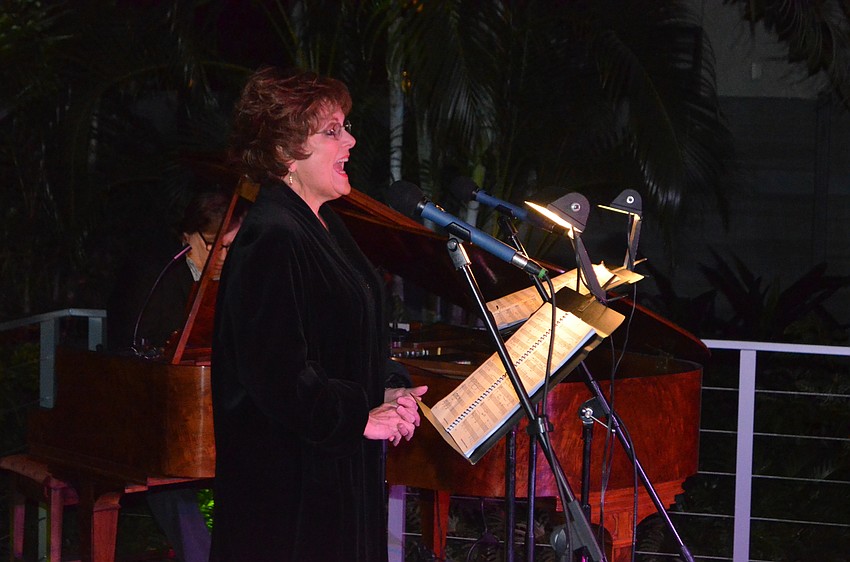 Carol Sparrow performs a solo during Composer Thomas Pasatieri’s “Cantana for CAN.”