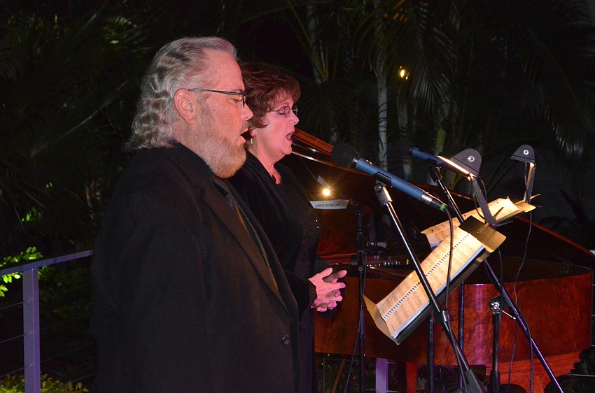 Randolph Locke and Carol Sparrow perform Composer Thomas Pasatieri’s “Cantana for CAN.”