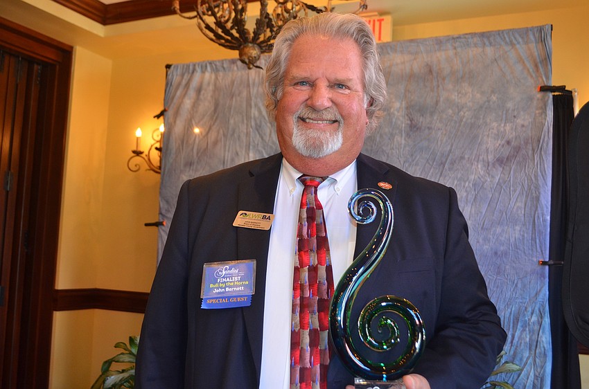John Barnott, Manatee County Government, wins the 