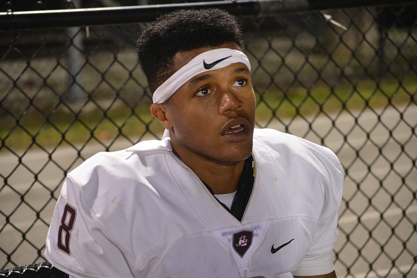 Braden River senior wide receiver Taj Speight.