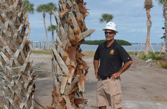 Mark Richardson of the Town of Longboat Key has been overseeing the $3.5 million Bayfront Park project. Terry O'Connor
