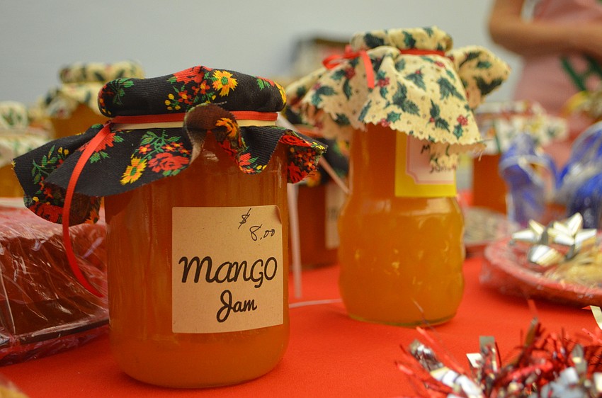 Mango jam and other baked goods were on sale during the St. Mary Christmas Bazaar on Nov. 19.