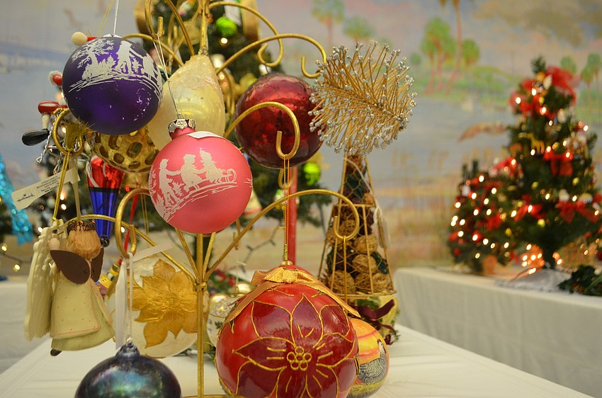 Ornaments were available for purchase during the St. Mary Christmas Bazaar on Nov. 19.