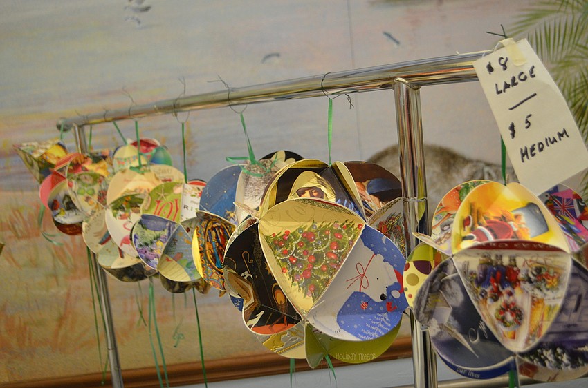 The St. Mary Christmas Bazaar featured clothing, Christmas decorations, baked goods and other items.