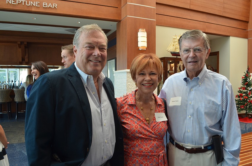 Jim Curtis and Polly and Walter Stark