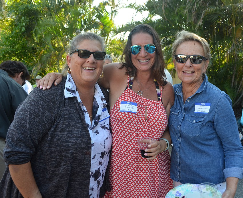 Christine Ortiz, Monique Palladino and Ann Kelmenson