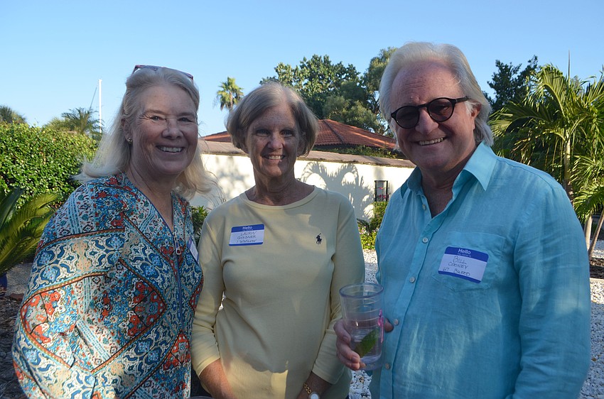 Peggy Palmer, Laurin Goldner and Bill Cooney