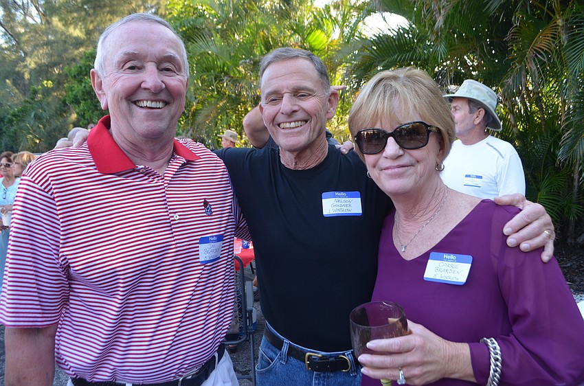 Jim Bearden, Nelson Goldner and Carrie Bearden