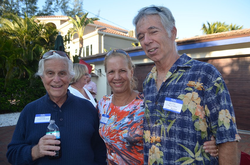Frank Fineshriber and Linda and Keith Callahan
