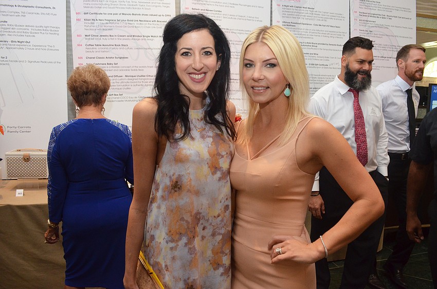 Paige Kuhn and Allison Scibelli