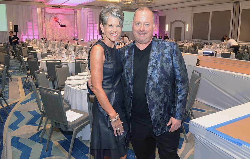 Chairwoman Sally Schule and Chairman Terry McKee