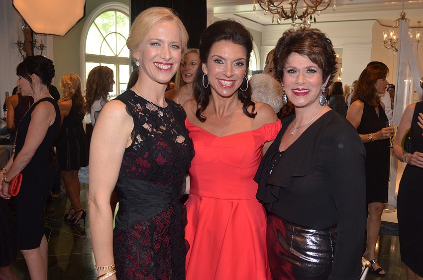 Ariane Dart, Aimee Cogan and Wendy Feinstein