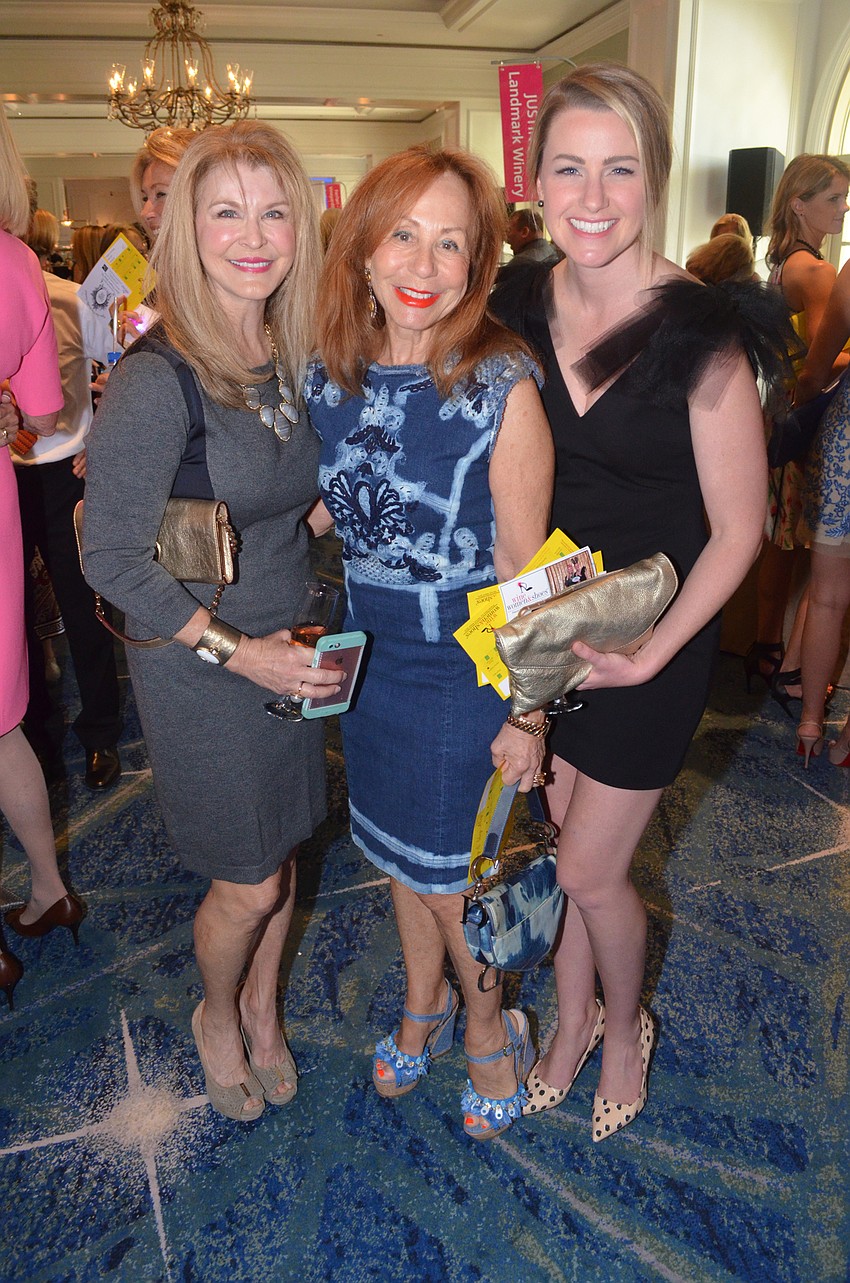 Jeanne Graham, Eileen Curd and Erin Graham