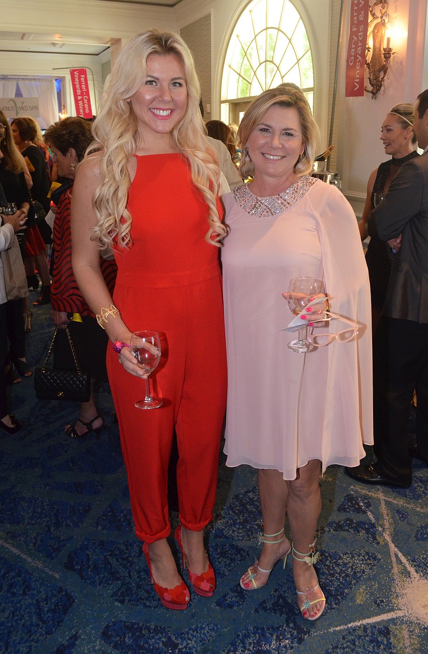 Taylor Karp with her mother, Tammy Karp