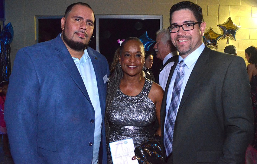Thomas Colon, Dr. Phyllis Brown and Raul Lorenzo