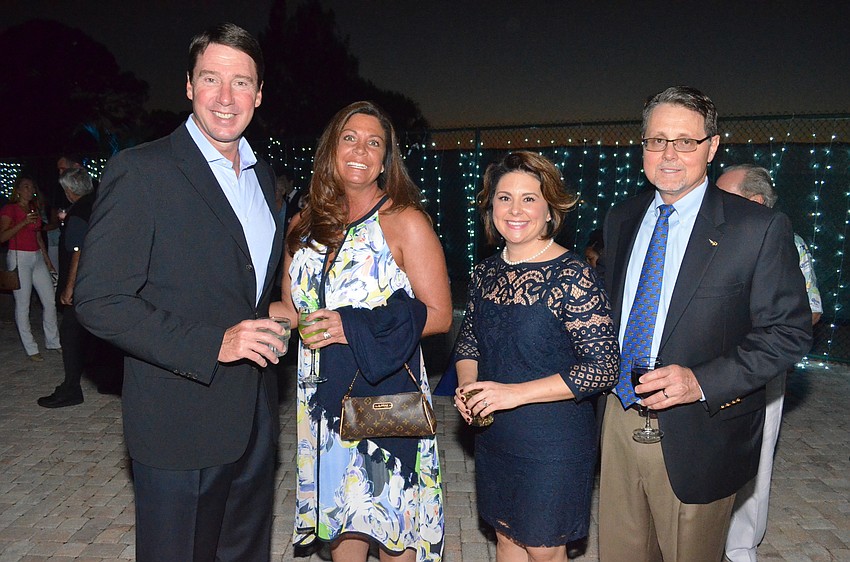 Rick and Stephanie James with Stacey and Robert Scheb