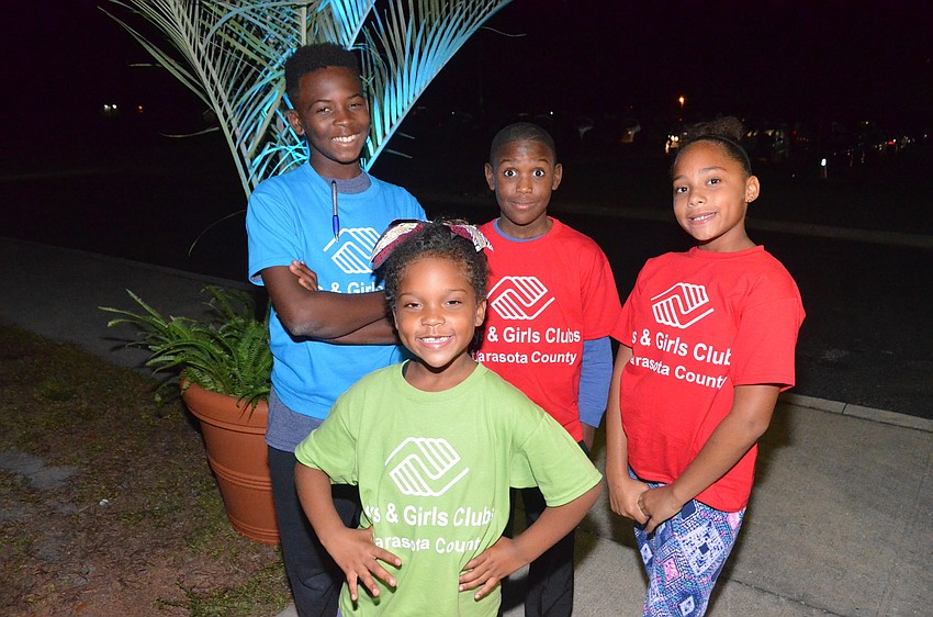 Cobie, 12, Ariana, 7, Lavondre,11, and Sydney, 10 served as the welcome/escort crew for the event.