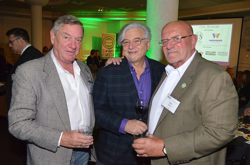 Donald Geikie, John Karl and Rick Cardone