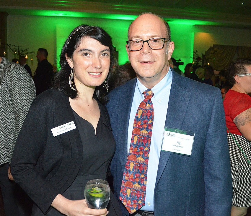 Hermione Gilpin and Jay Handelman