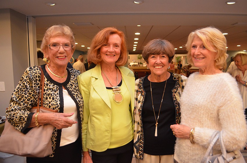 Jane Crowther, Becky Jones, Nancy Hart and Pat Burns