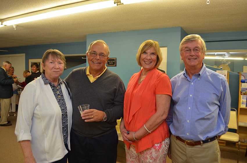 Claire and Rick Skerrett, Valarie Evanko and Gordon Govalet