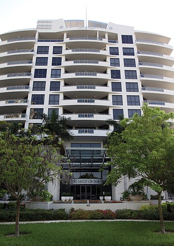 Residents of condos such as the Savoy on Palm have expressed concerns about flooding.