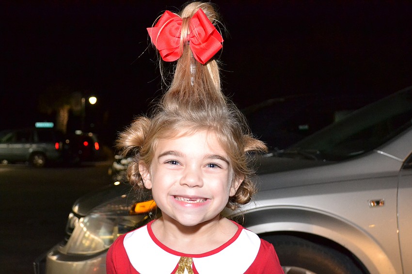 Mikayla Medeiros dressed as Cindy Lou Who from 