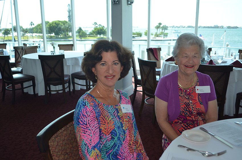 Kathy Brockett and Nancy Christie