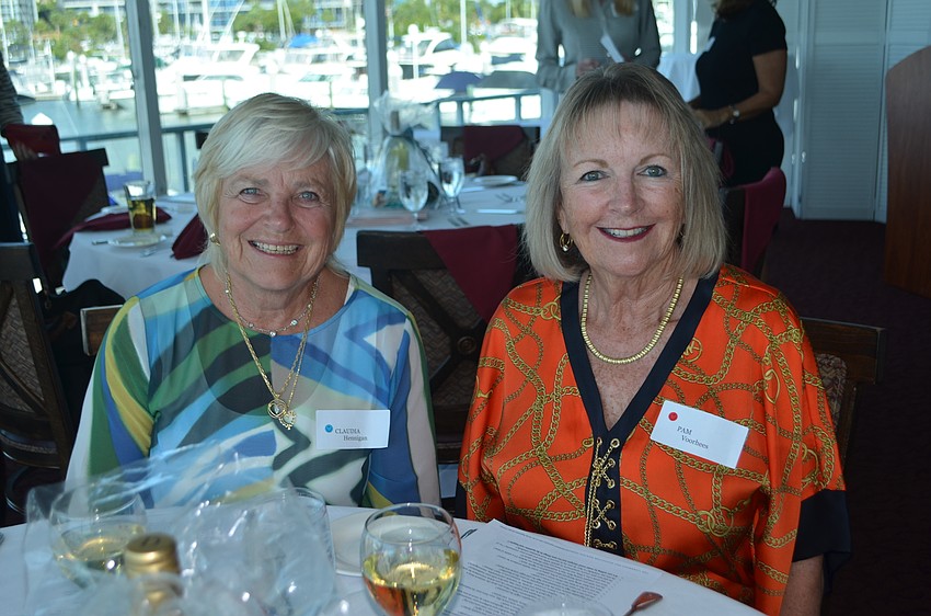 Claudia Hennigan and Pam Vorhees