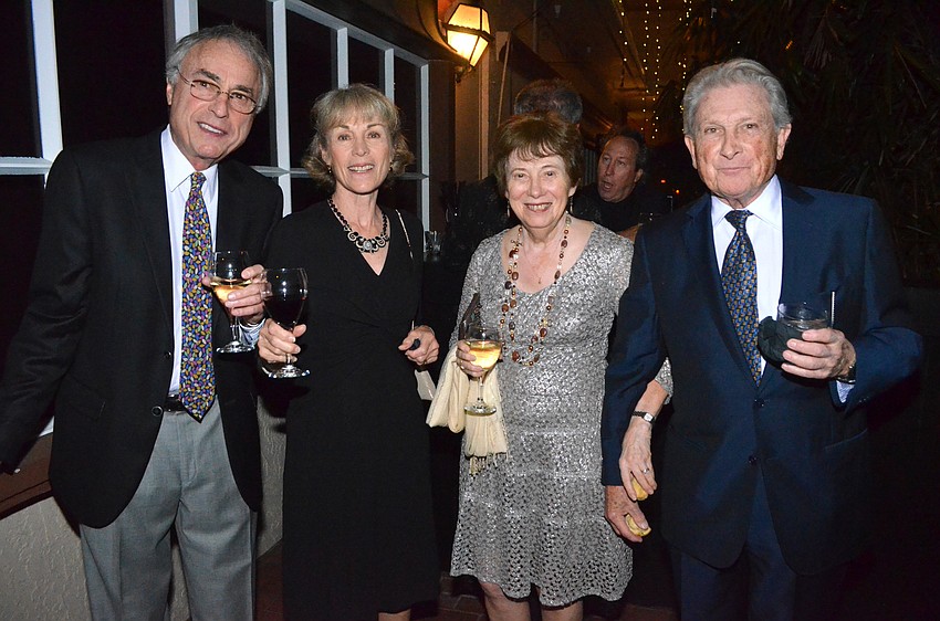 van and Marilyn Kushen, Hannah Weinberg and Mort Siegel