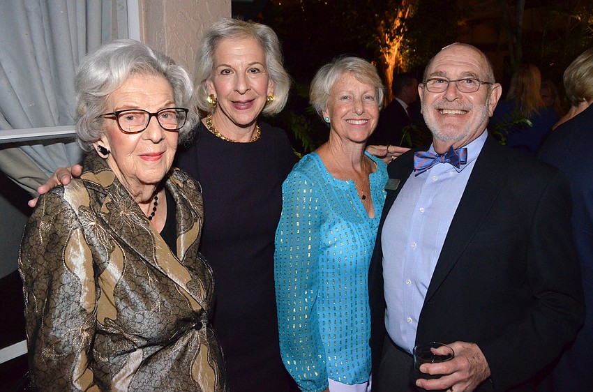 Dorothy Jacobson and Sue Jacobson with Ruth and Andy Maass