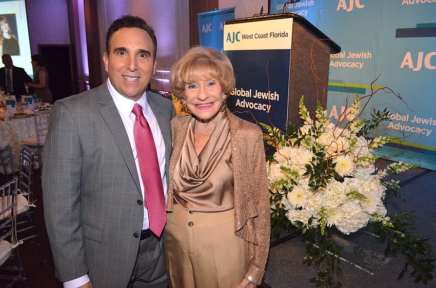 AJC Regional Director, West Coast Florida Brian Lipton and Flori Roberts